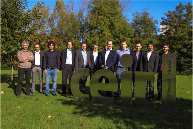 Group Picture: CALITO, EURECA, SIMFAL and Topic Manager at Ceit (© Ceit).